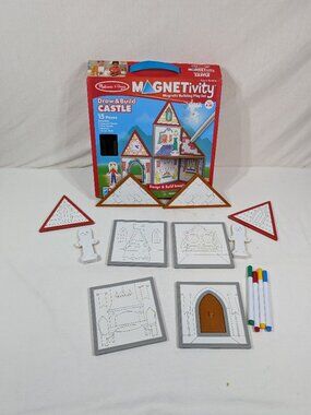 Melissa & Doug Dry Erase Magnet Tiles